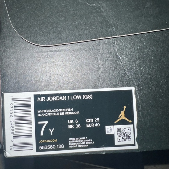 Jordan 1 low starfish - Picture 3 of 3